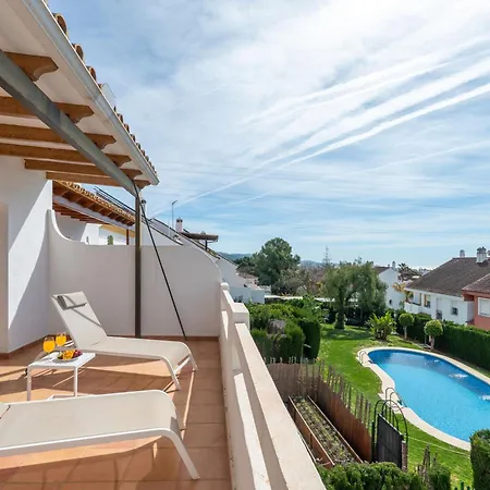 Sea View 4 Bdrm Townhouse W Pool & Cinema Appartement Marbellac